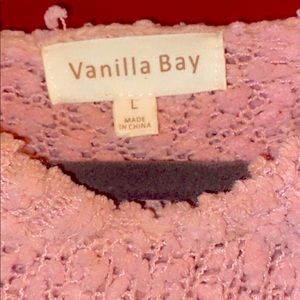 Beautiful soft pink hooded sweater